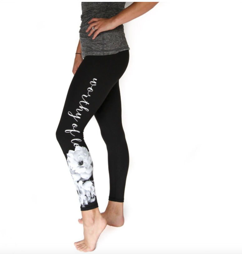 Spotlight: “Worthy of Love” Leggings